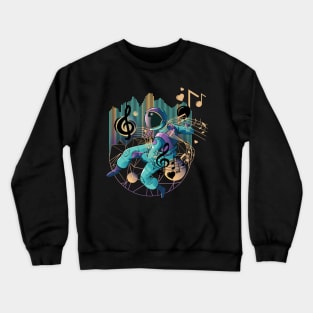 Space Dj Crewneck Sweatshirt